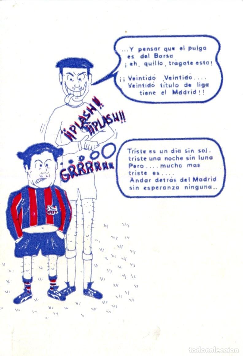 Collectionnisme Calendriers: CALENDARIO DE FUTBOL REAL MADRID Y FC BARCELONA A&Ntilde;O 1988 Deportes