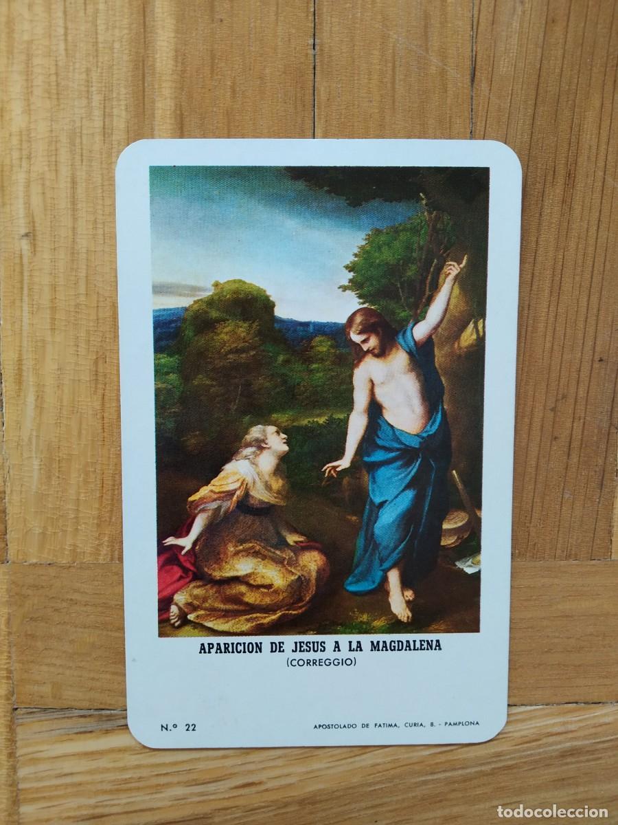Collectionnisme Calendriers: CALENDARIO FOURNIER APARICION DE JESUS A LA MAGDALENA - CORREGGIO A&Ntilde;O 1971 VER FOTOS NUEVO