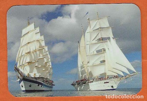 Coleccionismo calendarios: CALENDARIO DE BOLSILLO SERIE EDIJAR A&Ntilde;O 2017 BARCOS - VELEROS - SIN PUBLICIDAD - VER FOTO REVERSO