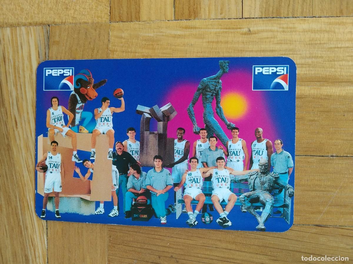 Collectionnisme Calendriers: CALENDARIO FOURNIER BALONCESTO PLANTILLA TAU GRES PEPSI COLA A&Ntilde;O 1997 VER FOTOS