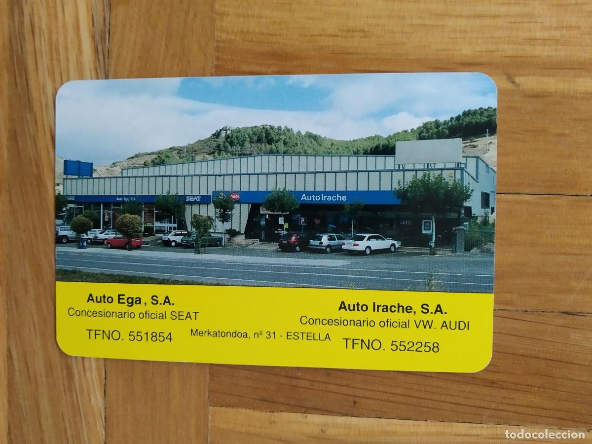 Collectionnisme Calendriers: CALENDARIO FOURNIER AUTO ESCUELA ESPARZA CONCESIONARIO OFICIAL SEAT AUDI ESTELLA NAVARRA A&Ntilde;O 1996