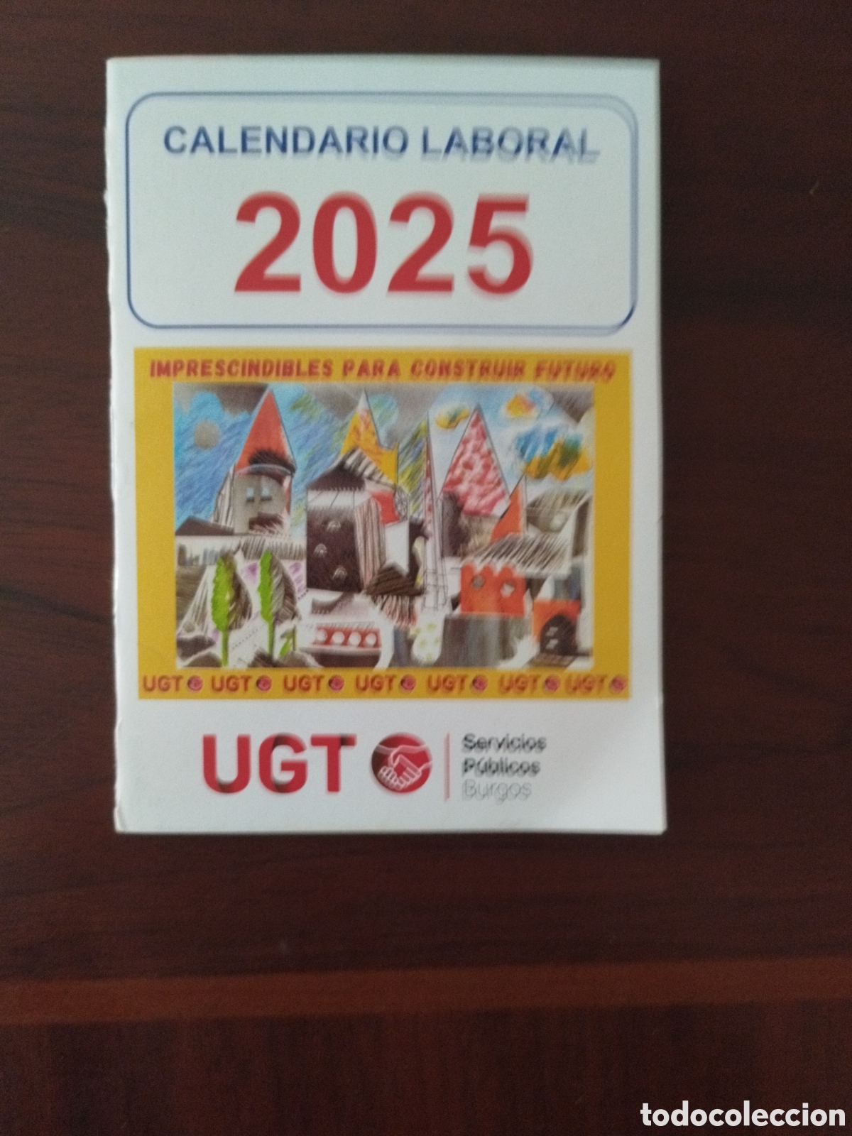 Collectionnisme Calendriers: Calendario agenda UGT a&ntilde;o 2025