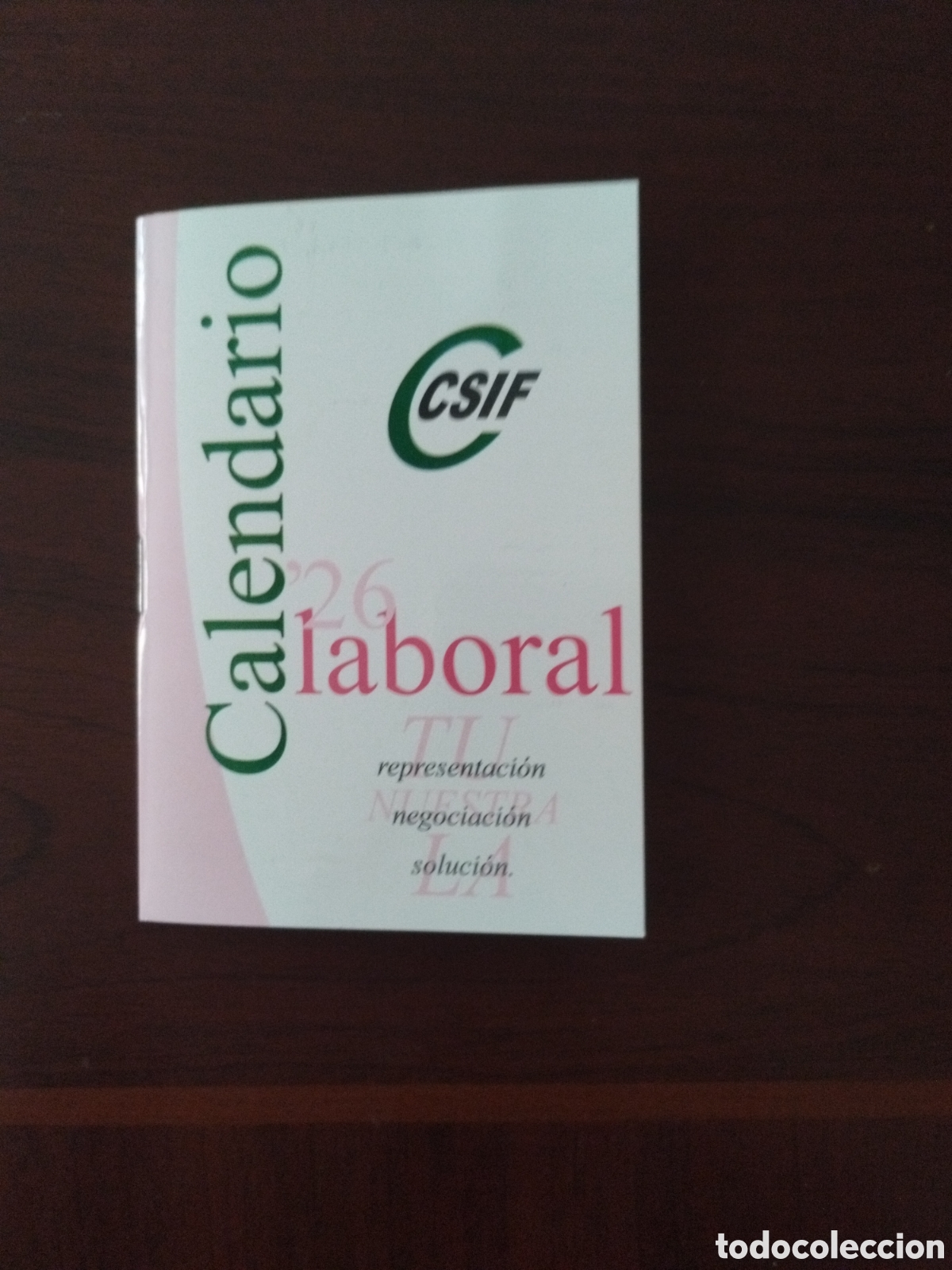 Collectionnisme Calendriers: Calendario agenda CSIF a&ntilde;o 2026