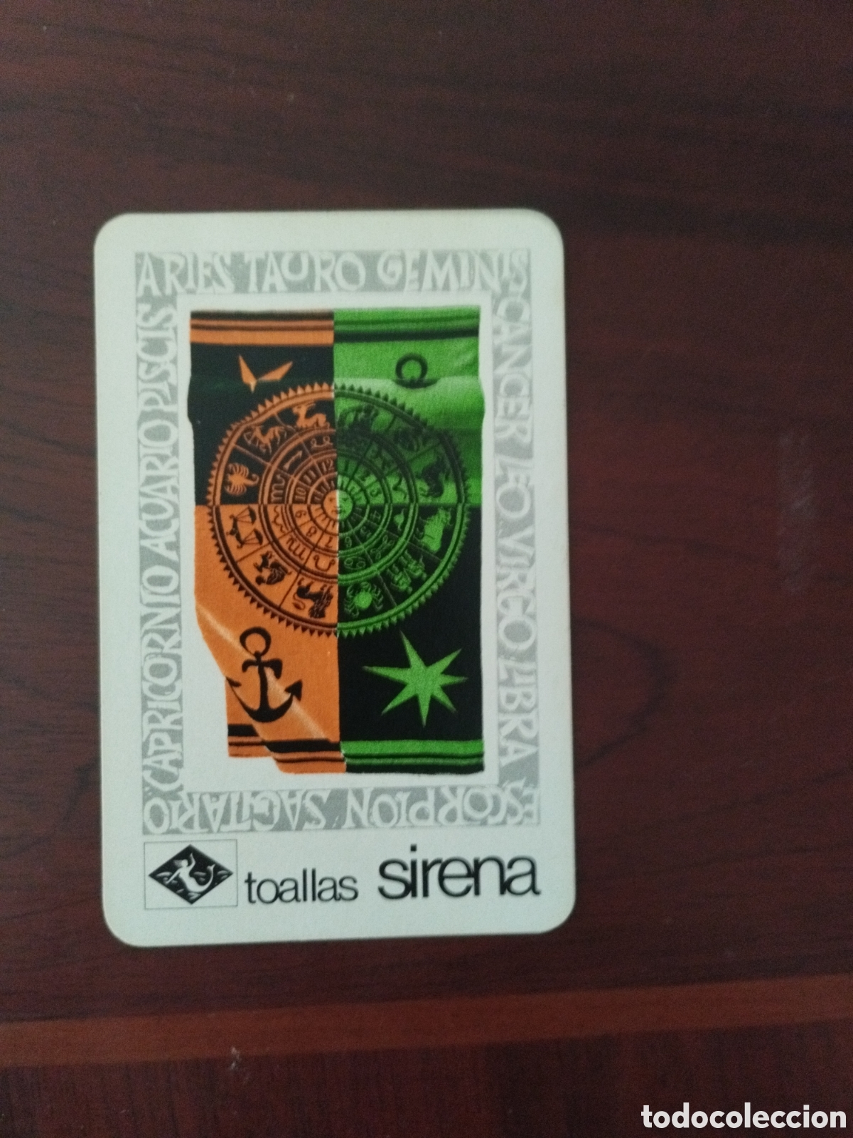 Collectionnisme Calendriers: Calendario toallas sirena fournier a&ntilde;o 1968