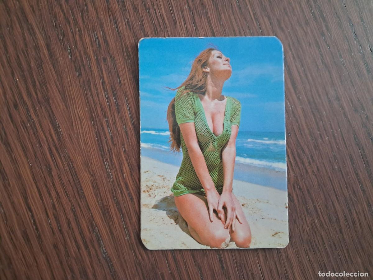 Coleccionismo calendarios: calendario de serie DLB 5703, chica, a&ntilde;o 1973. publicidad bar remedio, Badalona.