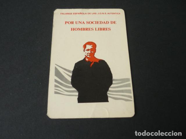 Collectables Calendars: CALENDARIO DE BOLSILLO 1978 FALANGE ESPA&Ntilde;OLA DE LAS J.O.N.S. AUTENTICA