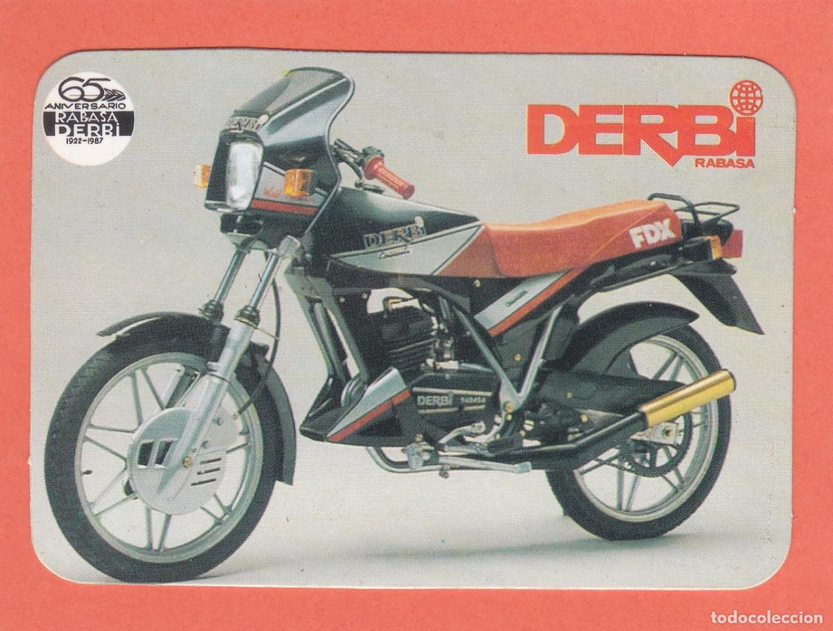 Sammeln von Kalendern: CALENDARIO PORTUGAL 1989 / 1990 - MODO DERBI RABASA FDX - 65 ANIVERSARIO RABASA DERBI