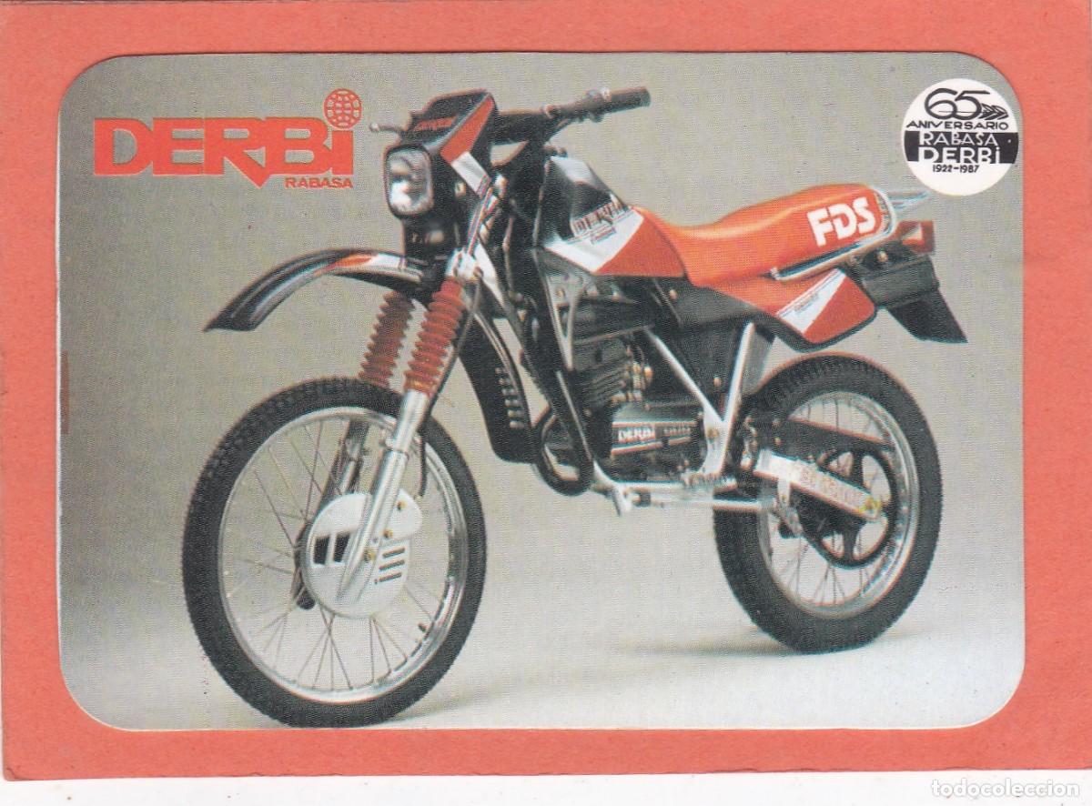 Coleccionismo calendarios: CALENDARIO PORTUGAL 1989 / 1990 - MOTO DERBI RABASA FDS - 65 ANIVERSARIO RABASA DERBI