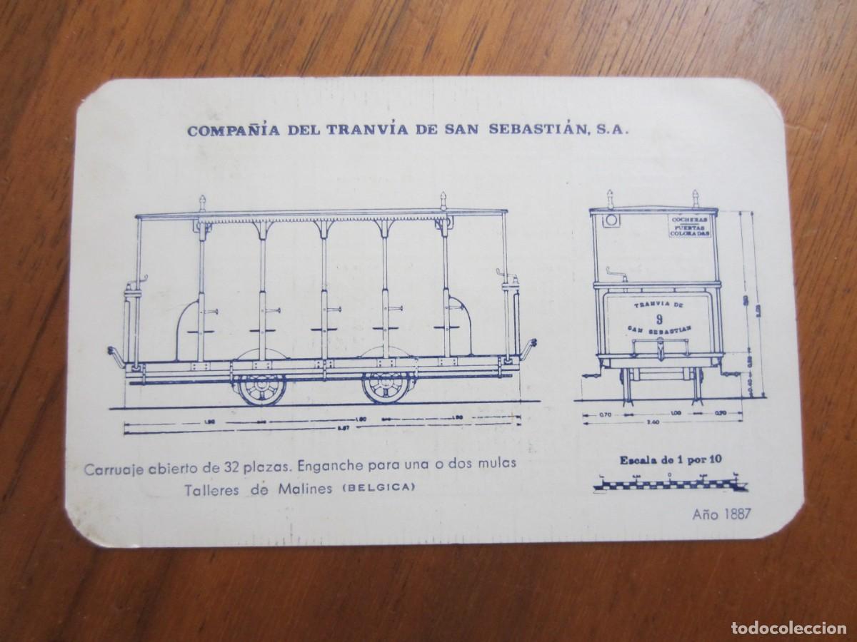 Collectables Calendars: CALENDARIO NO FOURNIER-CIA DEL TRANVIA DE SAN SEBASTIAN-DEL 1967 VER FOTOS