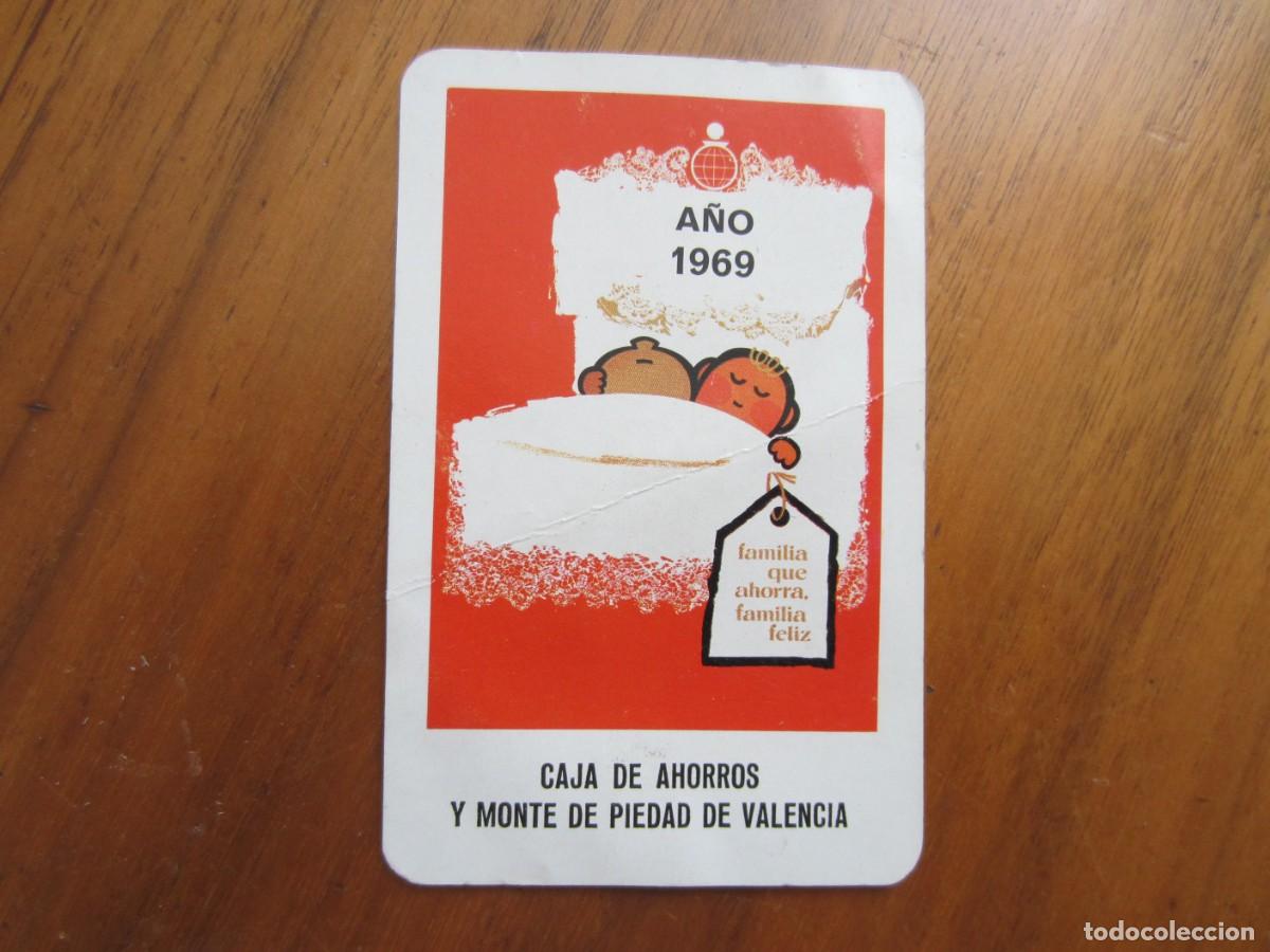 Collectables Calendars: CALENDARIO FOURNIER-CAJA DE AHORROS DE VALENCIA-DEL 1969 VER FOTOS