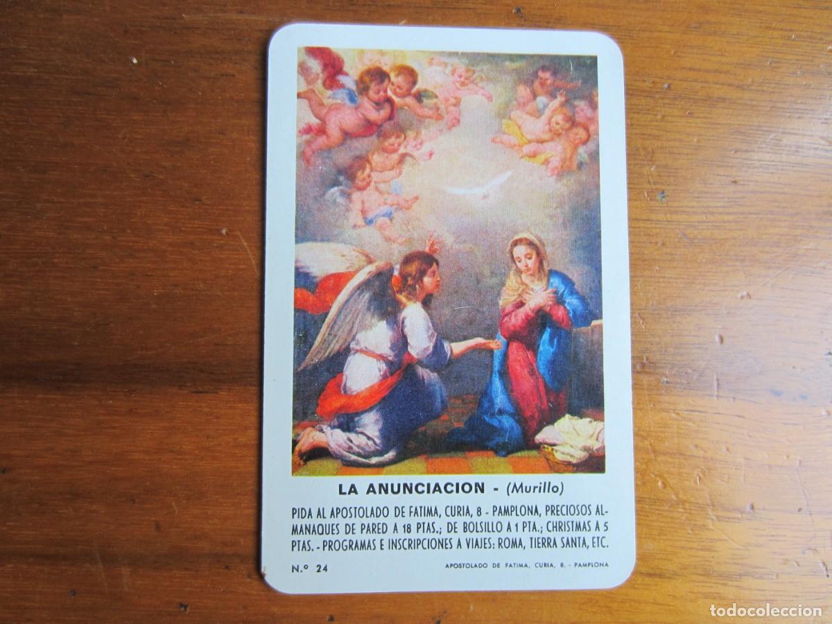 Collectables Calendars: CALENDARIO FOURNIER-LA ANUNCIACION-DEL 1973 VER FOTOS
