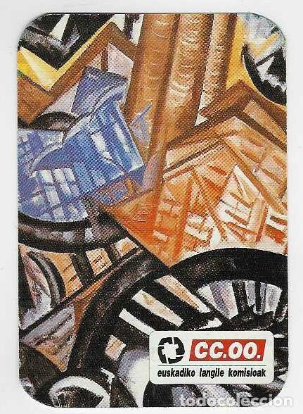 Colecionismo Calend&aacute;rios: CALENDARIO DE BOLSILLO A&Ntilde;O 1992 SINDICATO - COMISIONES OBRERAS - PA&Iacute;S VASCO - VER FOTO REVERSO