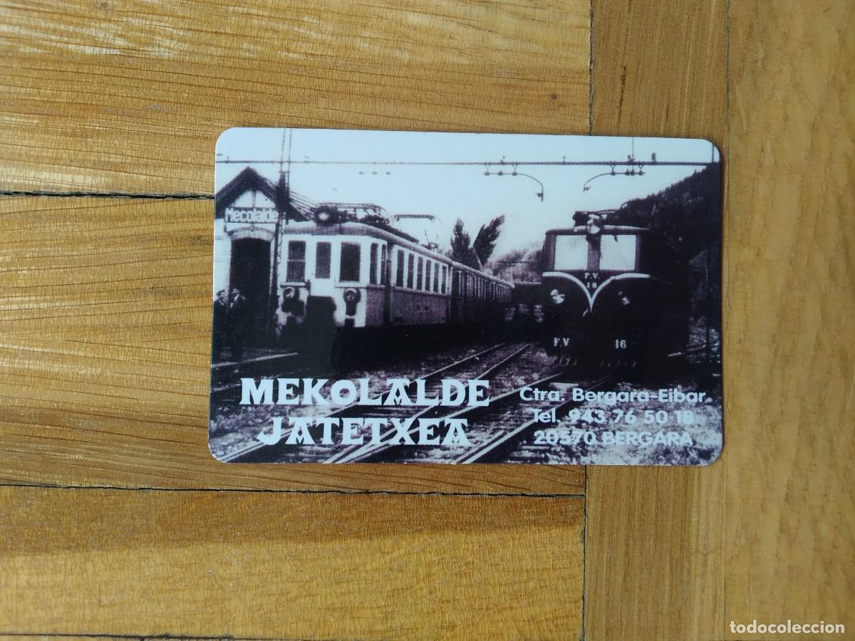Sammeln von Kalendern: CALENDARIO PUBLICITARIO MEKOLALDE JATETXEA TREN TRANVIA ESTACI&Oacute;N BERGARA A&Ntilde;O 2004 VER FOTOS