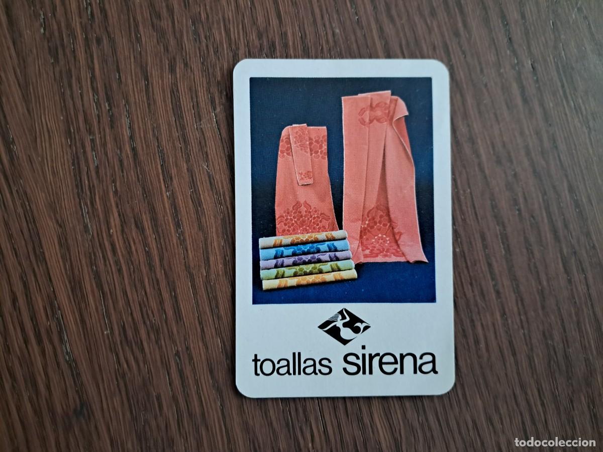 Coleccionismo calendarios: calendario fournier, toallas sirena, a&ntilde;o 1973.