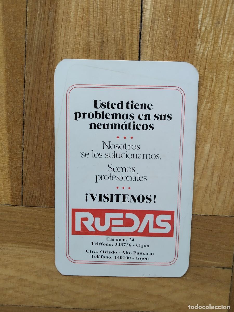 Collectables Calendars: CALENDARIO PUBLICITARIO TIENE PROBLEMAS EN SUS NEUMATICOS RUEDAS GIJON A&Ntilde;O 1984 VER FOTOS