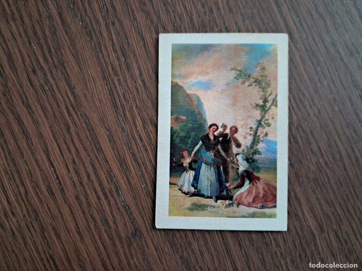 Colecionismo Calend&aacute;rios: calendario de serie DLB 39.143, cuadro, pintura, la primavera, Goya, a&ntilde;o 1969.