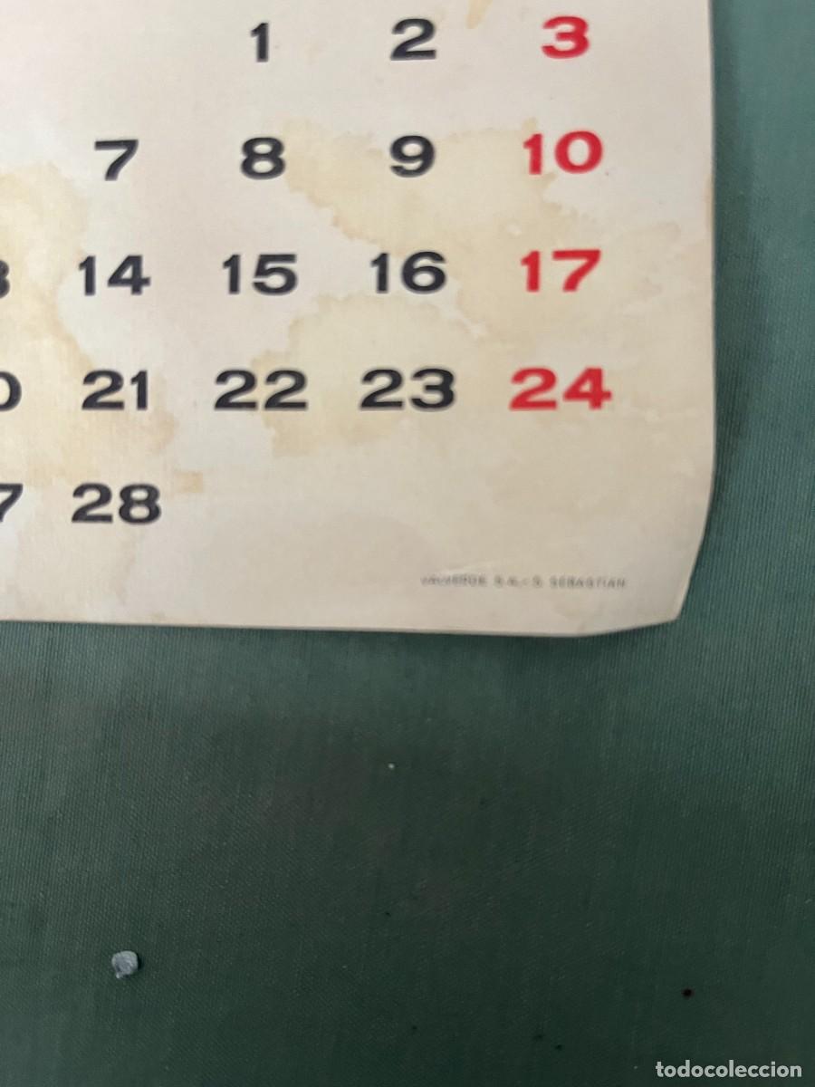 Coleccionismo calendarios: PUBLICIDAD KELVINATOR INSERTADA EN CALENDARIO 1963 - Foto 2