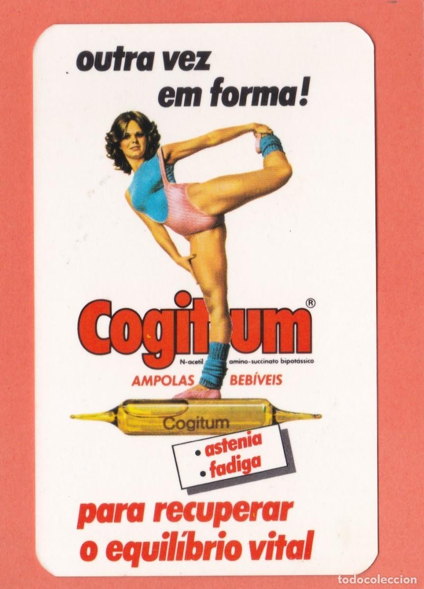 Coleccionismo calendarios: CALENDARIO PORTUGAL 1987 - COGITUM. AMPOLAS BEBIVEIS - MEDICAMENTO - CHICAS
