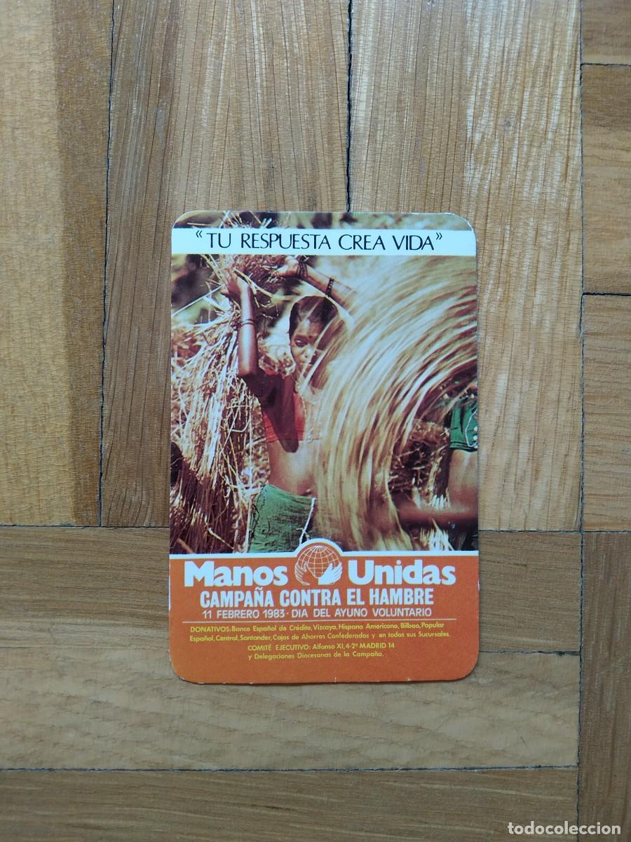 Collezionismo Calendari: CALENDARIO PUBLICITARIO MANOS UNIDAS A&Ntilde;O 1983 VER FOTOS