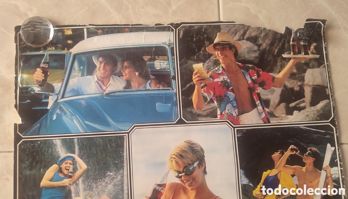 Coleccionismo calendarios: Calendario de Cocacola de 1986 - Foto 2