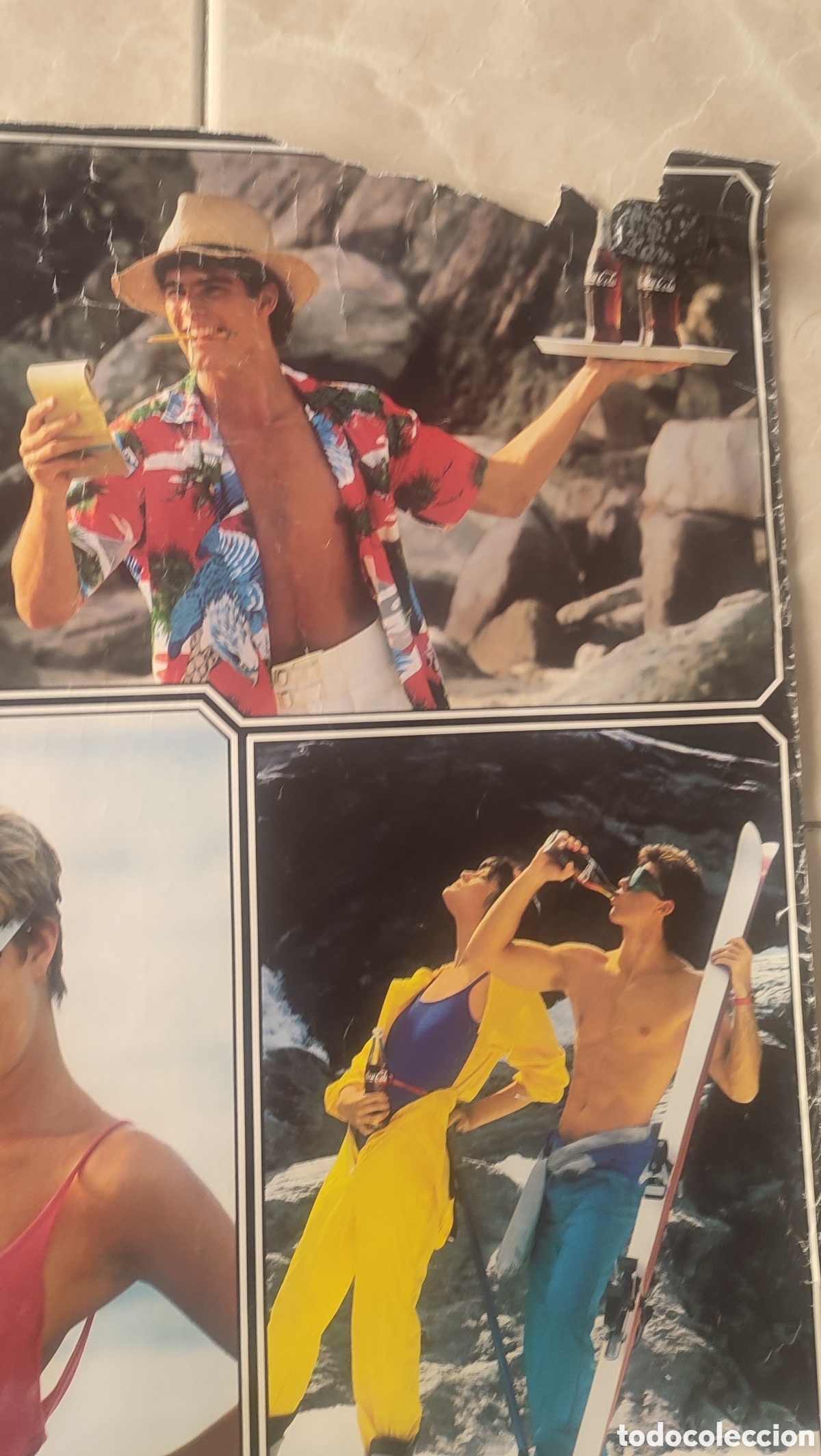 Coleccionismo calendarios: Calendario de Cocacola de 1986 - Foto 3