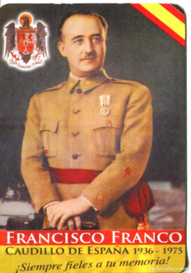 Collectionnisme Calendriers: CALENDARIO DE BOLSILLO A&Ntilde;O 2019 FRANCISCO FRANCO Militar - SIN PUBLICIDAD EN REVERSO