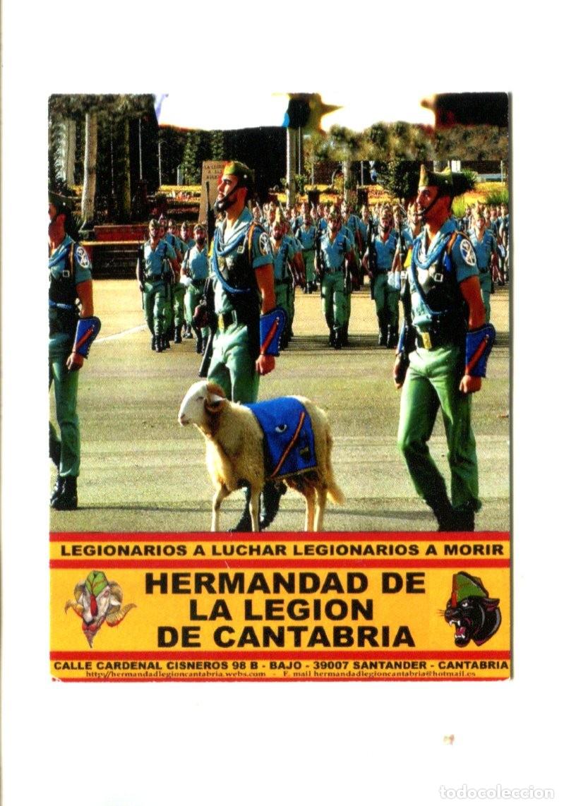 Coleccionismo calendarios: CALENDARIO PUBLICITARIO A&ntilde;o 2015 - HERMANDAD DE LA LEGI&Oacute;N DE CANTABRIA Militar