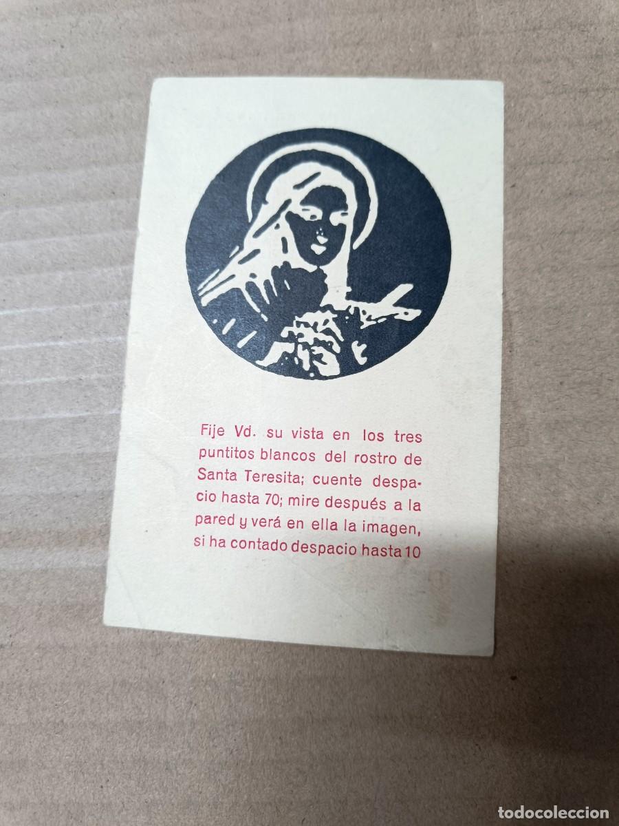 Coleccionismo calendarios: ANTIGUA TARJETA CALENDARIO CON IMAGEN DE LA VIRGEN MARIA EN 3D, 1954 BARCELONA -P22