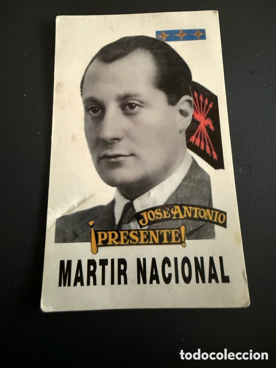 Coleccionismo calendarios: Calendario. JOS&Eacute; ANTONIO. M&Aacute;RTIR NACIONAL. 2002