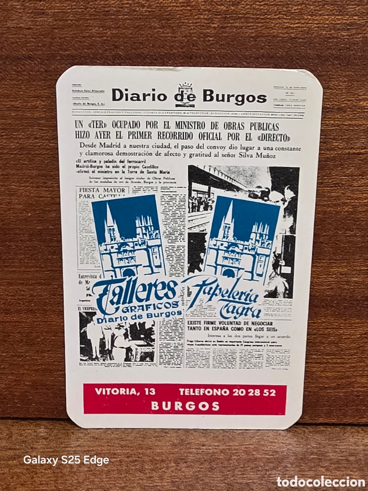 Coleccionismo calendarios: CALENDARIO...1970...&rdquo;&rdquo;TALLERES GRAFICOS DIARIO DE BURGOS&rdquo;&rdquo;....