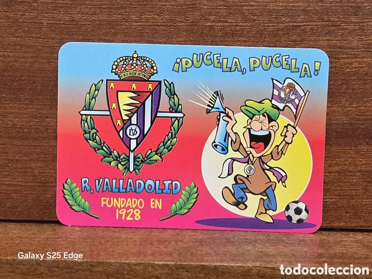 Coleccionismo calendarios: CALENDARIO...1999...&rdquo;&rdquo;REAL VALLADOLID&rdquo;&rdquo;...TABERNA EL LAGAR..