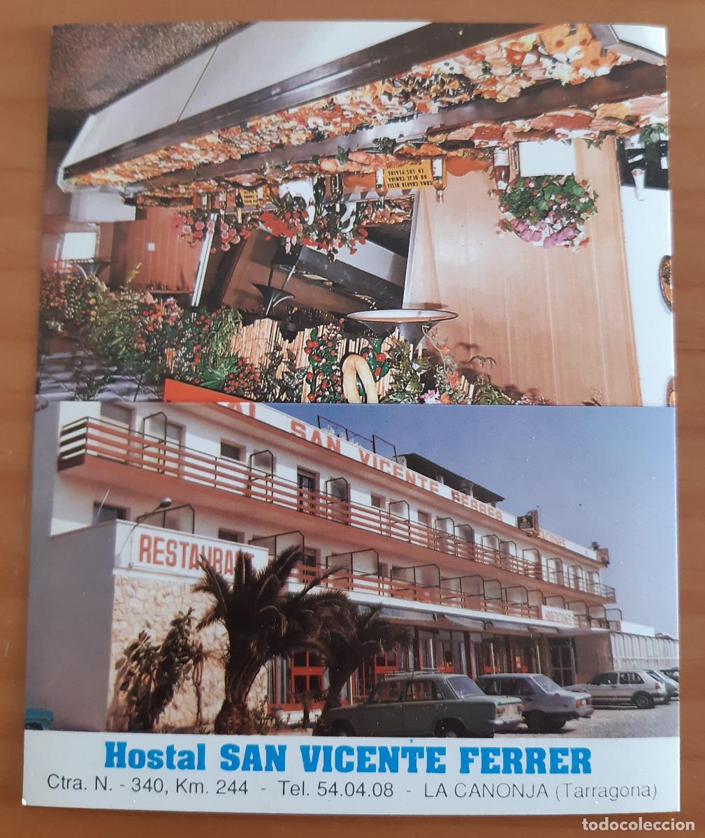 Collezionismo Calendari: CALENDARIO DE BOLSILLO - HOSTAL SAN VICENTE FERRER - A&Ntilde;O 1991 - PERFECTO ESTADO
