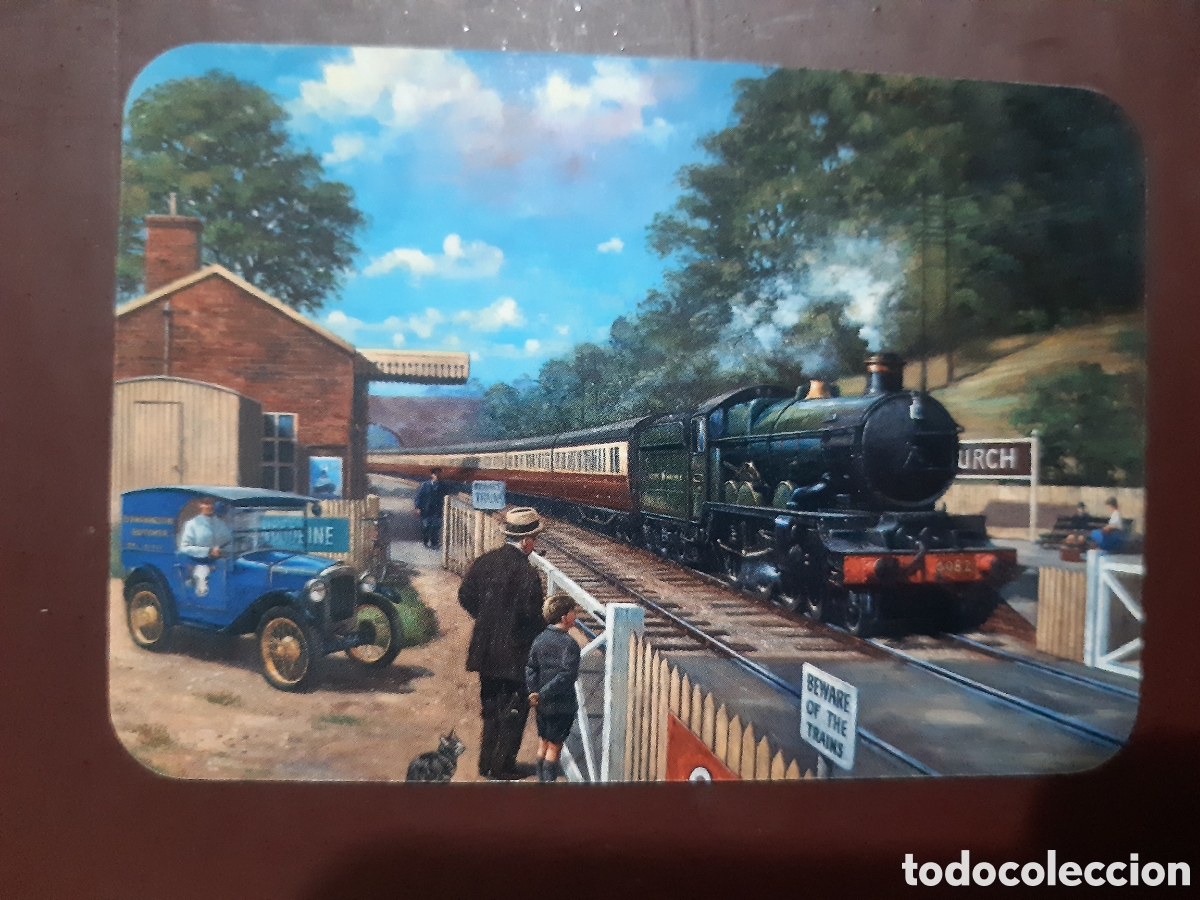 Coleccionismo calendarios: Calendario ferrocarril