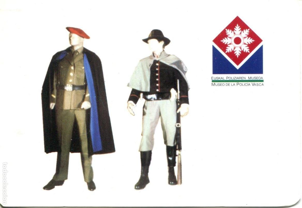 Colecionismo Calend&aacute;rios: CALENDARIO MILITAR ACADEMIA DE LA POLICIA DEL PAIS VASCA A&Ntilde;O 2004 MUSEO