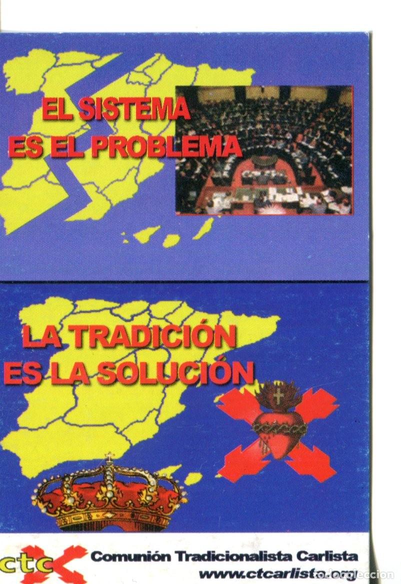 Coleccionismo calendarios: Calendario bolsillo - A&Ntilde;O 2006 - COMUNI&Oacute;N TRADICIONALISTA CARLISTA Dios Patria Fueros Rey