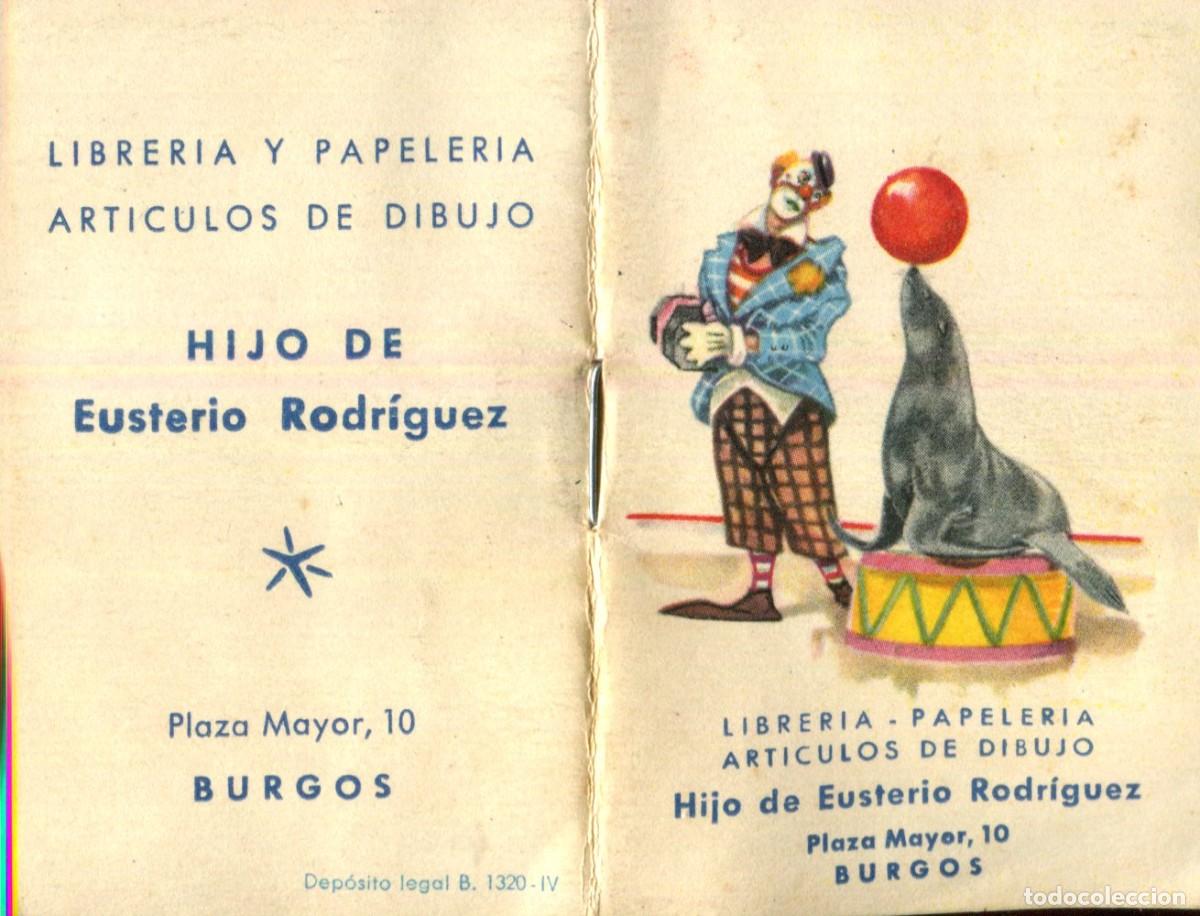Collectables Calendars: Calendario Almanaque del a&ntilde;o 1964 Publicidad de Librer&iacute;a Hijo de Eusterio Rodriguez de Burgos