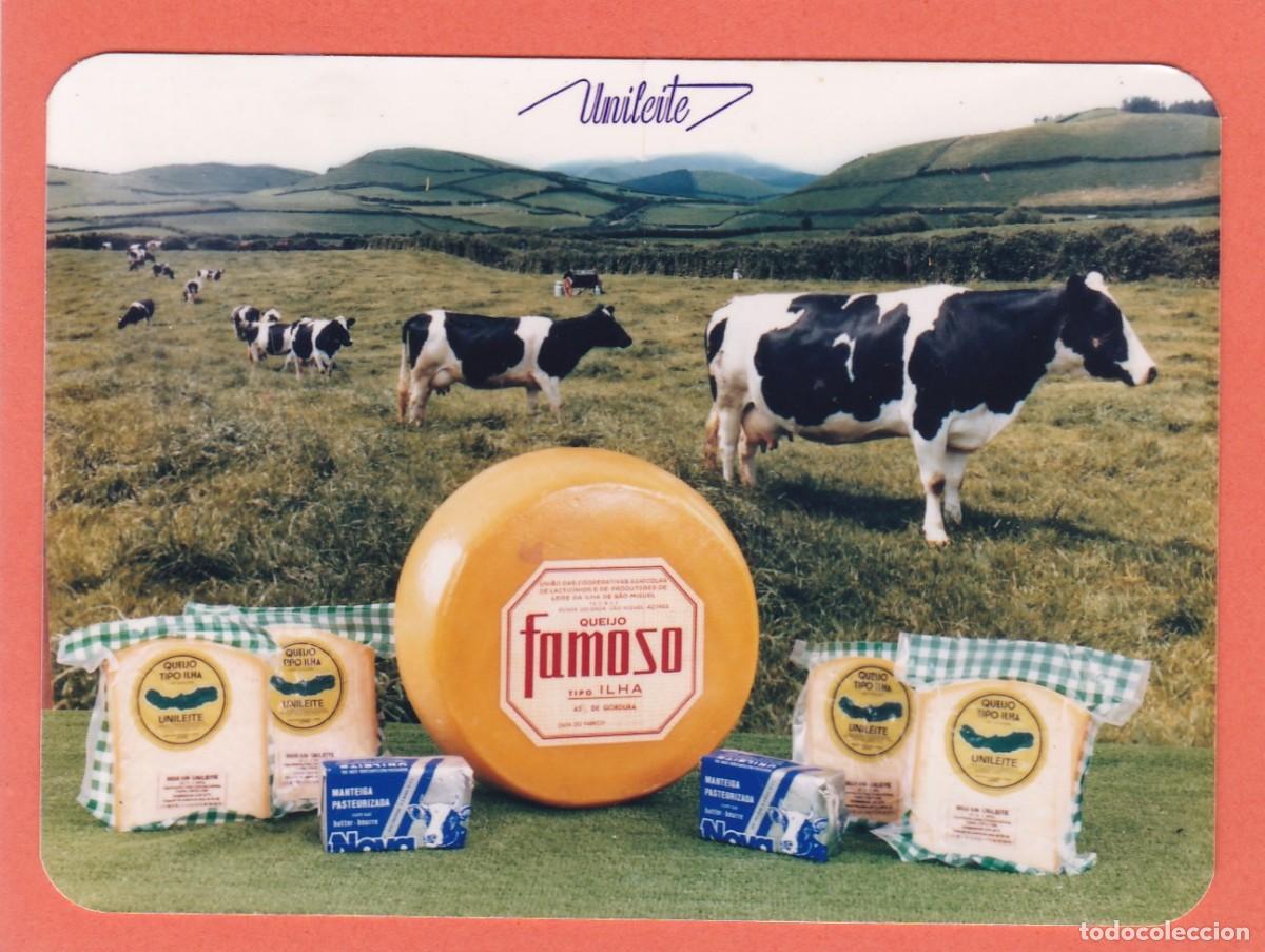 Coleccionismo calendarios: CALENDARIO PORTUGAL 1988 - UNILEITE. QUESO FAMOSO. ALIMENTACI&Oacute;N - VACAS