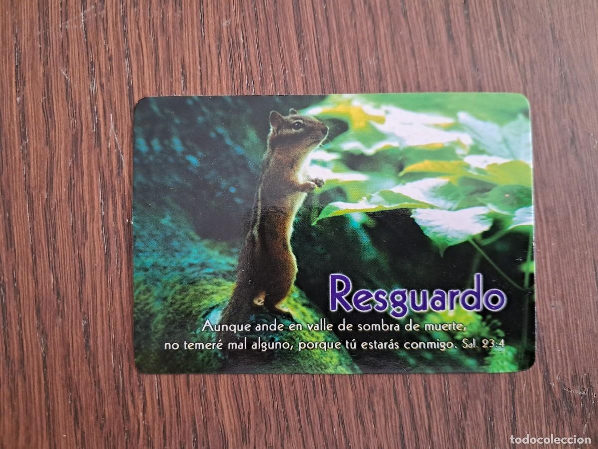 Coleccionismo calendarios: calendario de publicidad de Per&uacute;, ardilla, resguardo, con frase, a&ntilde;o 2006
