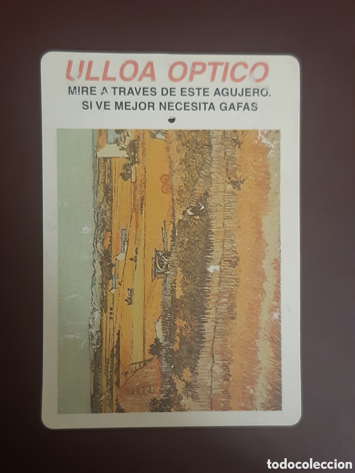 Coleccionismo calendarios: Calendario Ulloa &Oacute;ptico 98-99