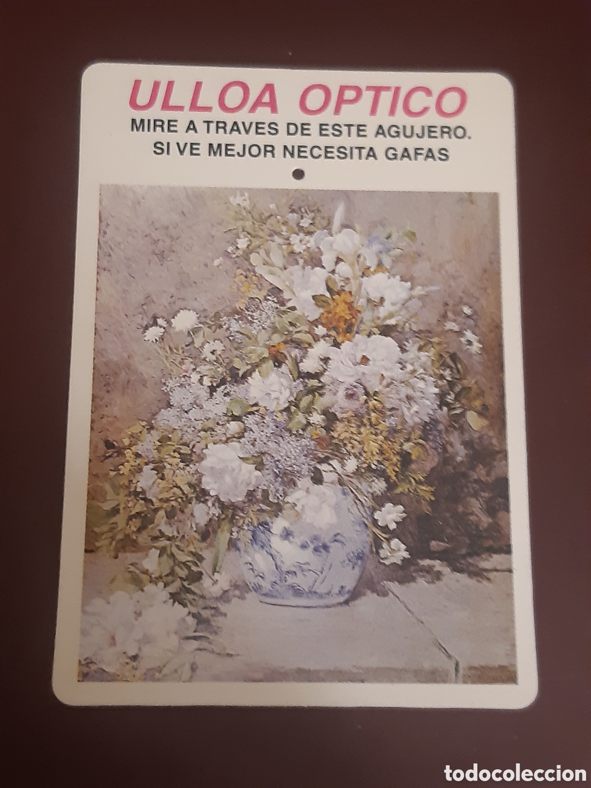 Coleccionismo calendarios: Calendario Ulloa &Oacute;ptico 99-00