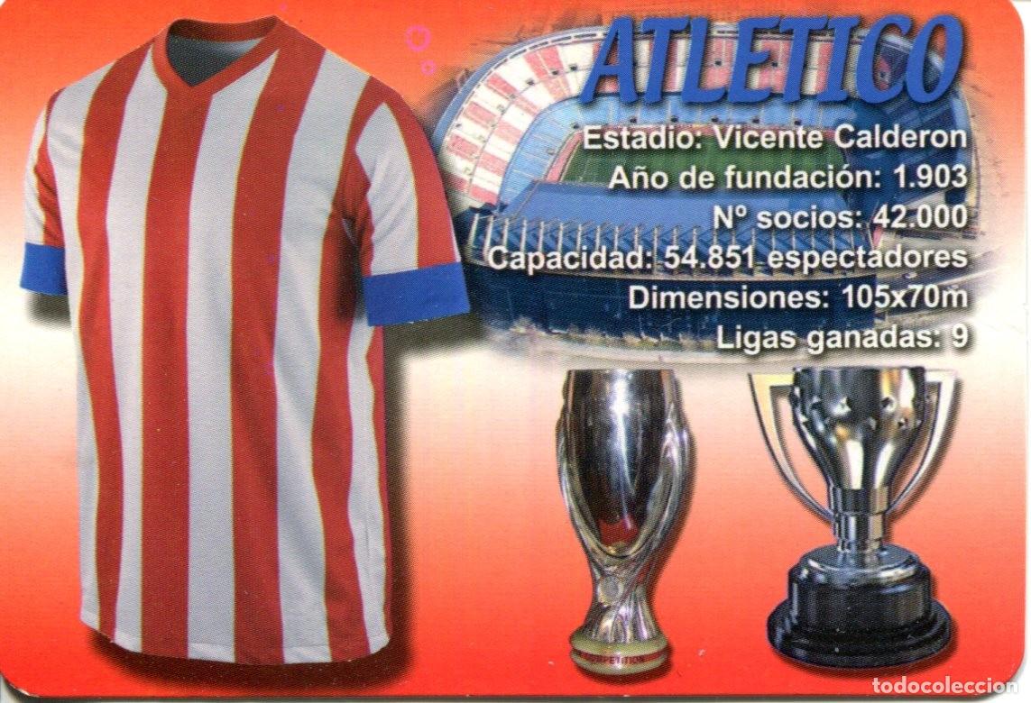 Sammeln von Kalendern: CALENDARIO FUTBOL ATL&Eacute;TICO DE MADRID, VICENTE CALDER&Oacute;N, A&Ntilde;O 2014, BO 562, DEPORTES