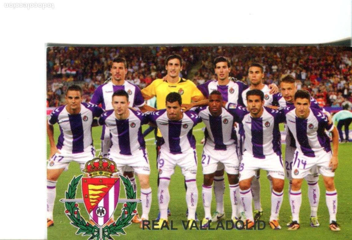Collectables Calendars: CALENDARIO DE F&Uacute;TBOL. REAL VALLADOLID PUBLICIDAD TANATORIO SALVADOR A&Ntilde;O 2017