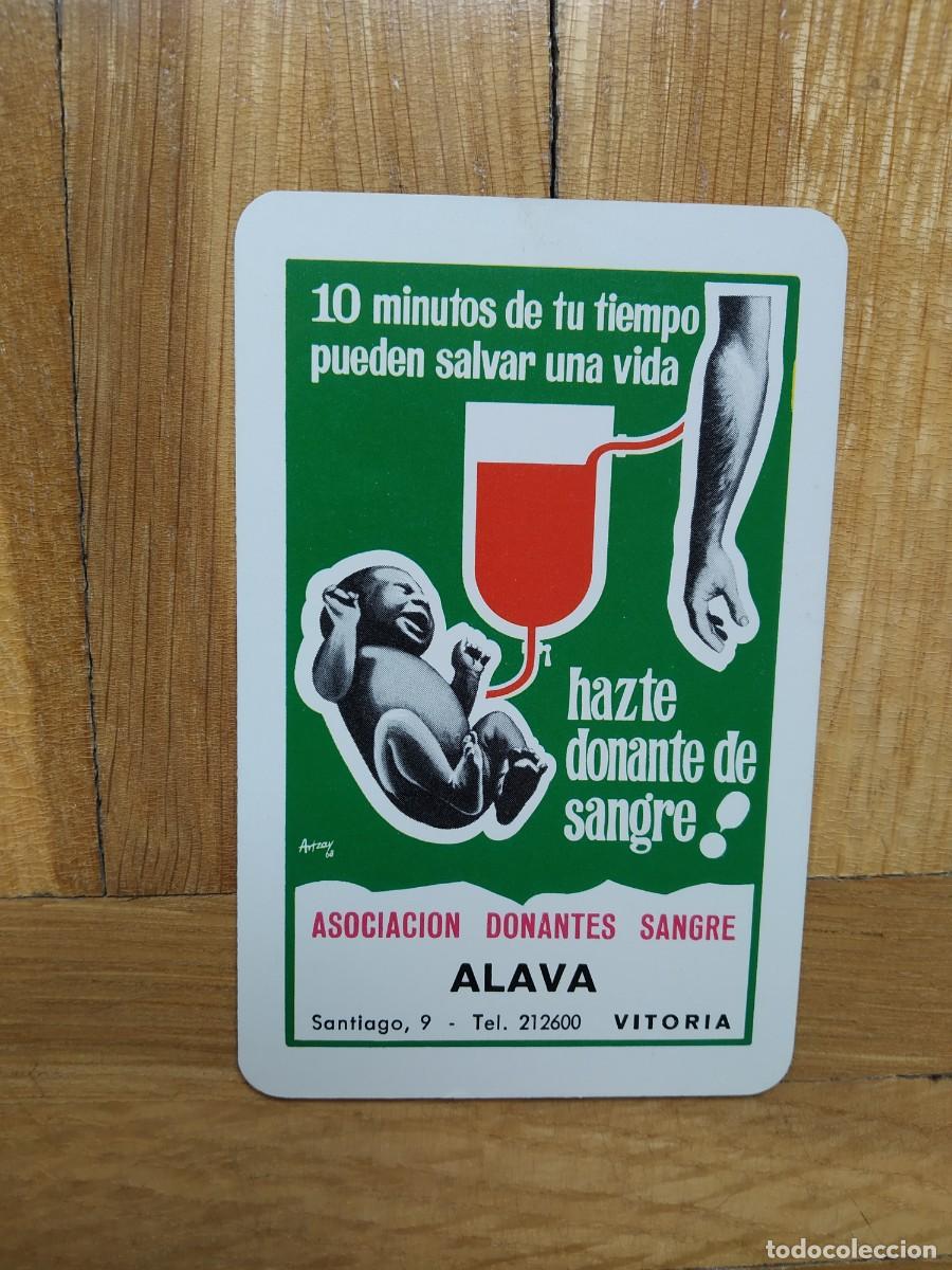 Collectables Calendars: CALENDARIO FOURNIER ASOCIACION DONANTES DE SANGRE ALAVA VITORIA A&Ntilde;O 1971 VER FOTOS NUEVO