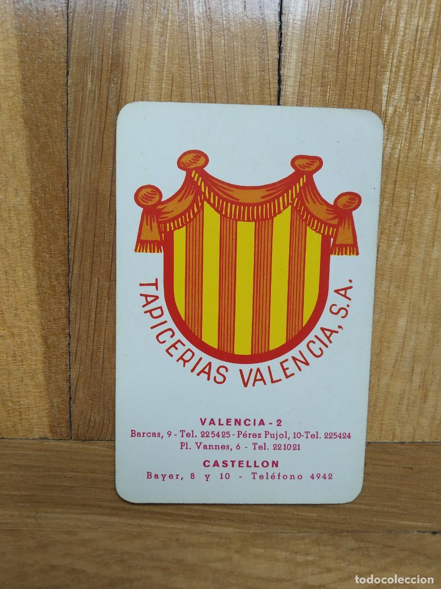 Colecionismo Calend&aacute;rios: CALENDARIO FOURNIER TAPICERIAS VALENCIA A&Ntilde;O 1966 VER FOTOS