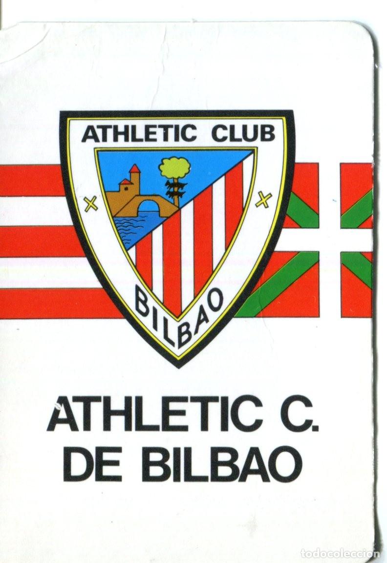 Colecionismo Calend&aacute;rios: CALENDARIO FUTBOL ATHLETIC CLUB BILBAO 1985 (Ver Fotos)