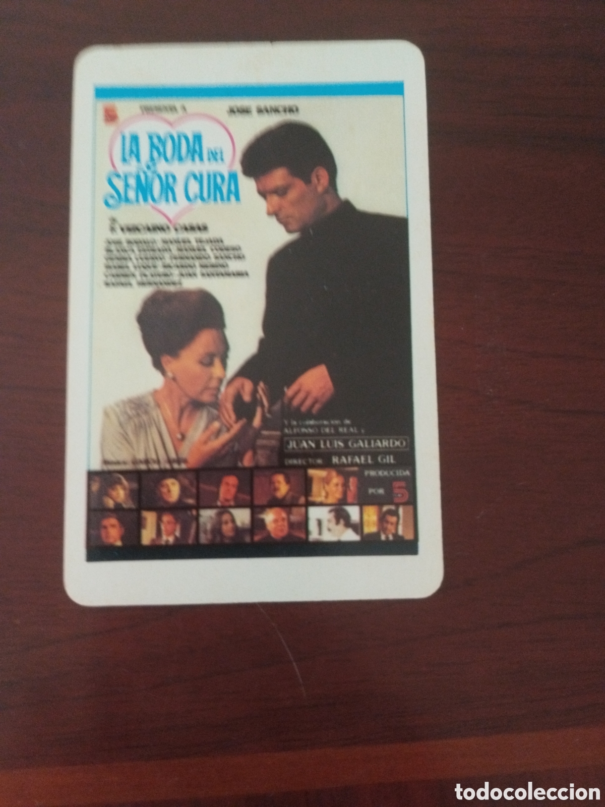 Collezionismo Calendari: Calendario fournier la boda del se&ntilde;or cura a&ntilde;o 1980