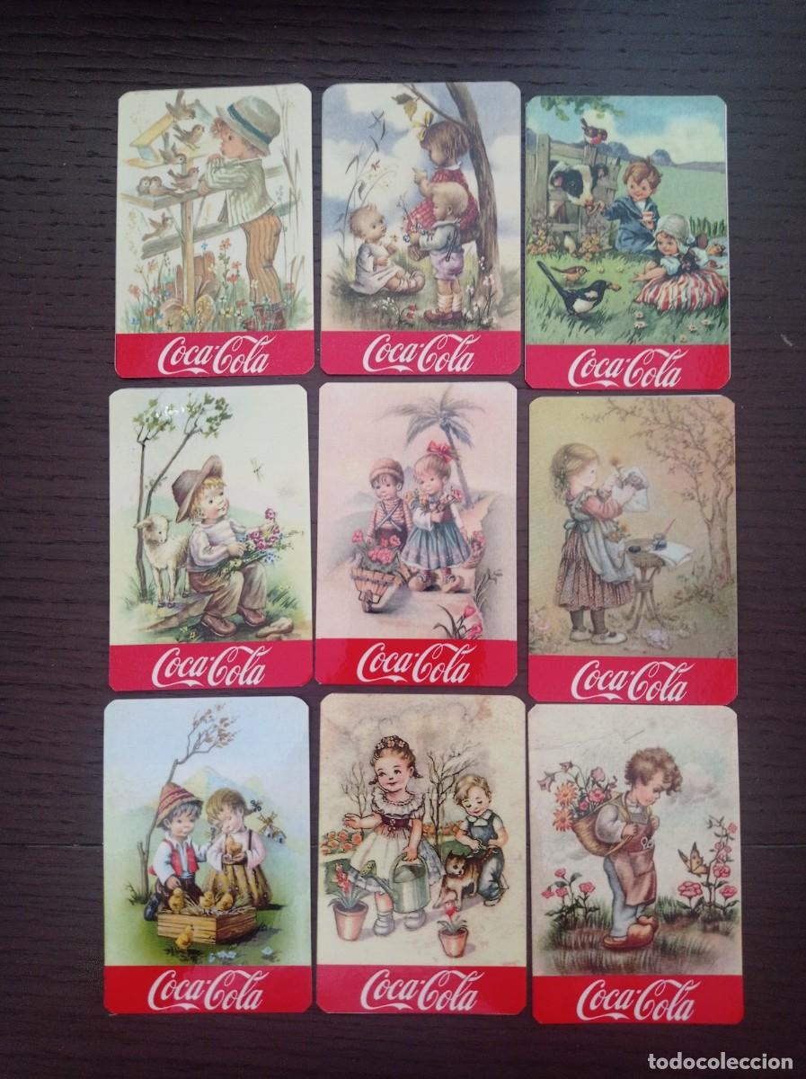 Collezionismo Calendari: CALENDARIO PUBLICITARIO. COCA COLA. 9 CALENDARIOS. SERIE COMPLETA. A&Ntilde;O 2026