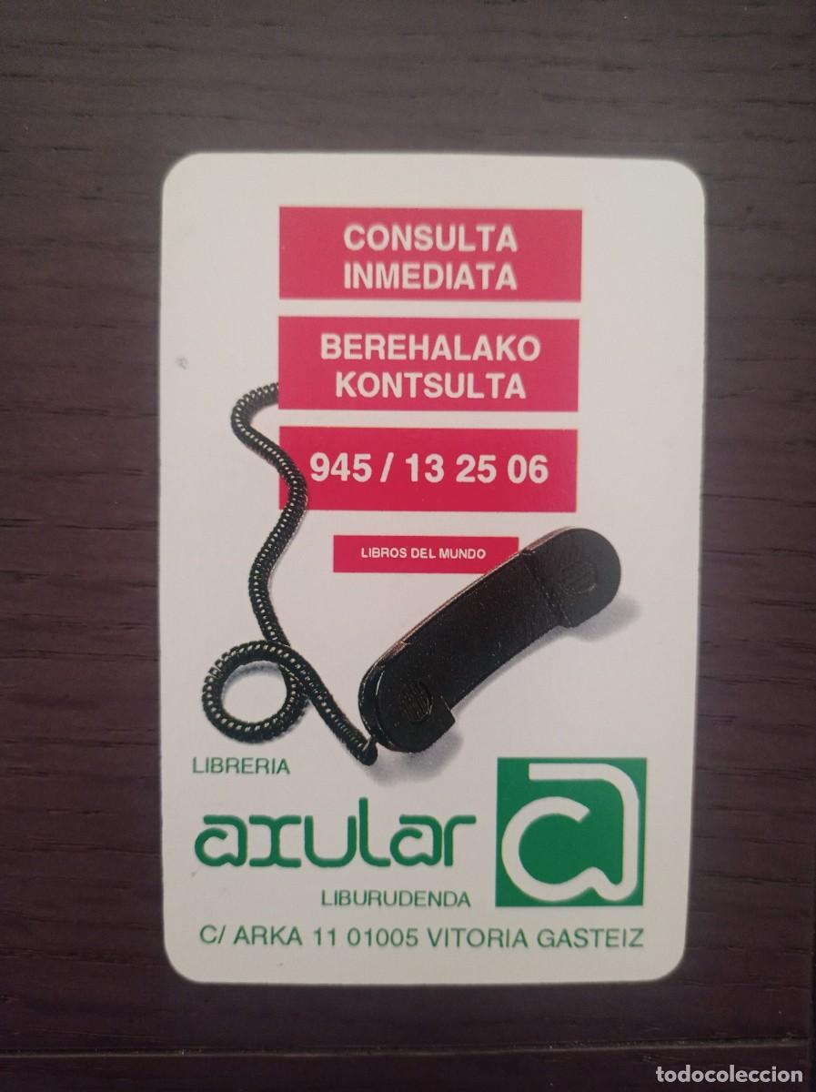 Collezionismo Calendari: CALENDARIO FOURNIER. AXULAR LIBURUDENDA. VITORIA. A&Ntilde;O 1993