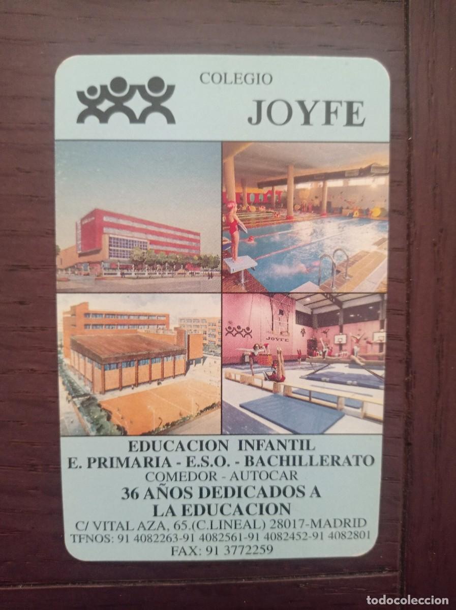Collezionismo Calendari: CALENDARIO FOURNIER. COLEGIO JOYFE. A&Ntilde;O 1999