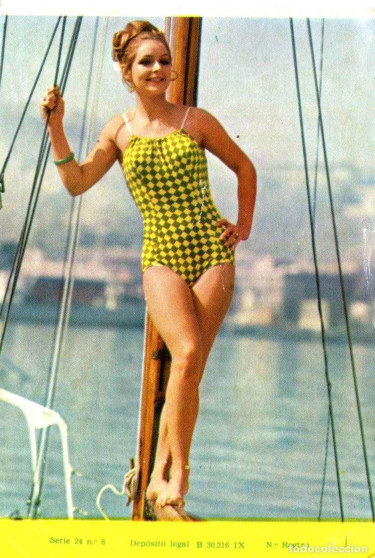 Colecionismo Calend&aacute;rios: Calendario de Serie 1968 CHICA - SERIE - 24 N&ordm; 8 DLB. 30.216 (VER FOTOS) DEFECTUOSO